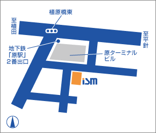 原教室アクセスマップ