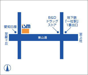 一社教室アクセスマップ